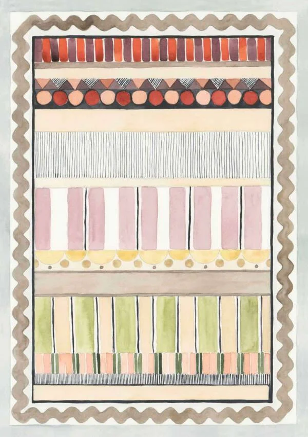 Bloomsbury Stripe A - The World of - Laura Stephens